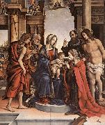 The Marriage of St Catherine gwt LIPPI, Filippino